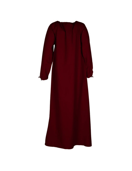 Ana mittelalterliches Kleid, Rotwein