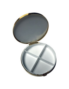Damascene fugle pilleæske, 4 rum 2