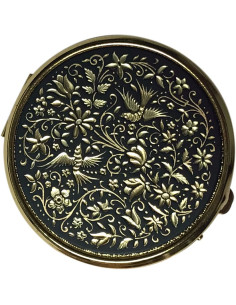 Damascene fugle pilleæske, 4 rum