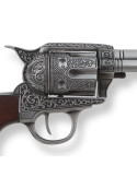 Colt 45 PeaceMaker dekorierter Revolver, 27 cm.