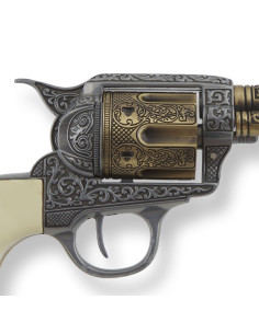 Colt 45 PeaceMaker revolver lange buffelgreep, 27 cm. 2