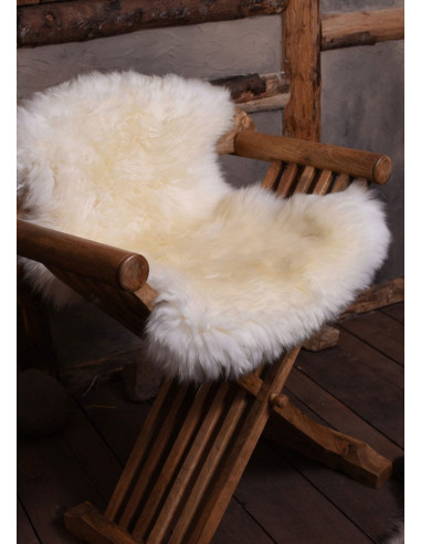 witte lamsvacht