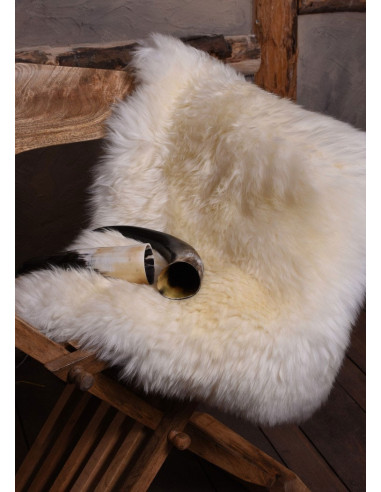 witte lamsvacht