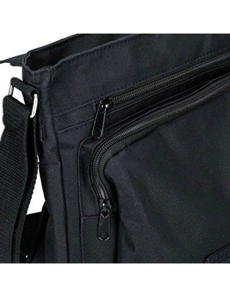 Keltische Trisqueta zwarte tas (26x26 cm)