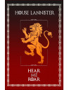 Estandarte Juego de Tronos House Lannister (75x115 cms.)