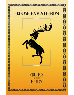 Banner Game of Thrones House Baratheon (75x115 cm.)