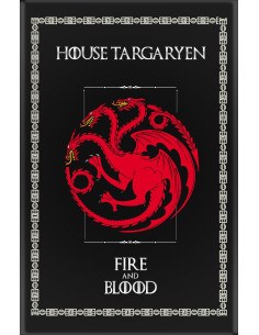 Estandarte Juego de Tronos House Targaryen (70x100 cms.)