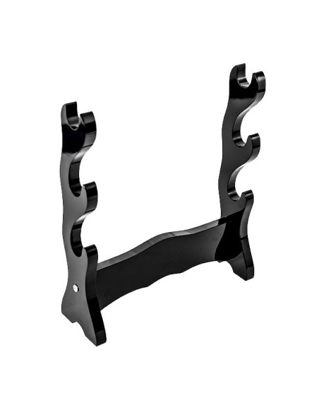 Holzdisplay für 3 Katanas