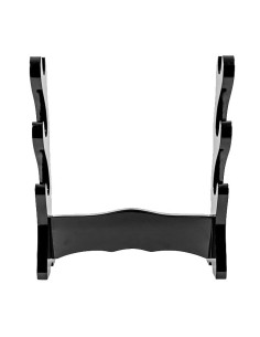 Houten display voor 3 katana's 2