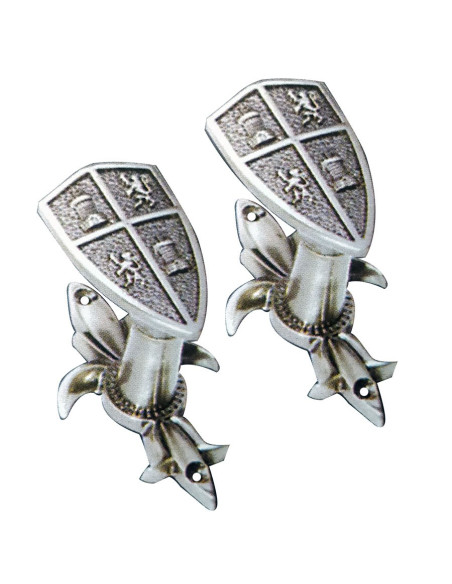 Exposanten schilden van Castilla y León