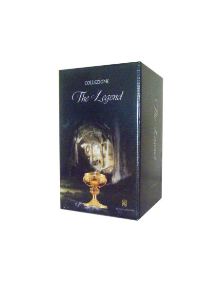 Miniatura Mago Merlín lanzando hechizo, 25 cms.