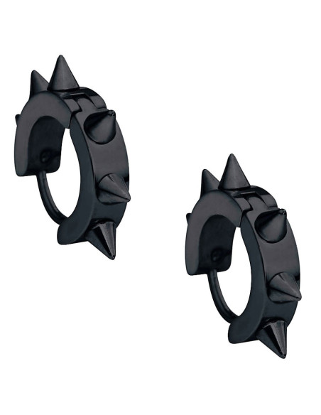 Pendientes góticos pinchos negros Pendientes góticos pinchos negros
