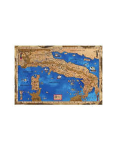 Middelalderkort over Italien