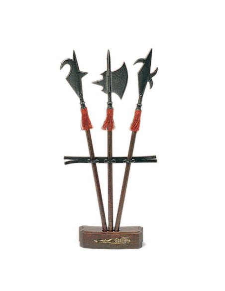 Unterstützung mit 3 Mini-Hellebarden