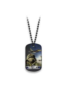 Luchtmacht kogelketting plaat