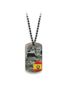 Placa con cadena de bolas GOE