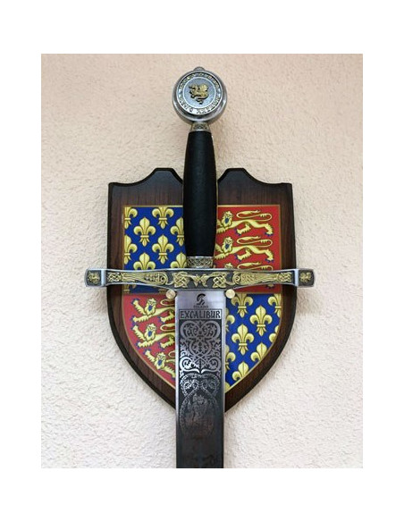 Excalibur-Schwert-Wanddisplay