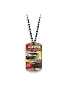 Luipaard kogelketting plaat