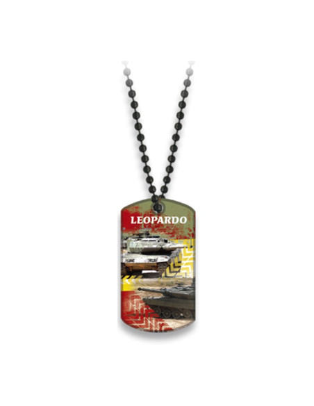 Leopard Ball Chain Plate