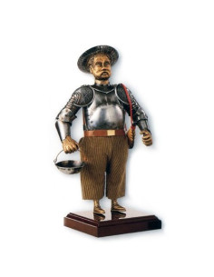 Beeld Sancho Panza, rustiek