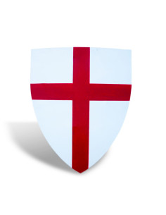 Escudo templario funcional Cruz recta