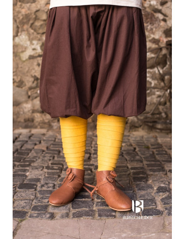 Pantalones medievales Kievan, marrón