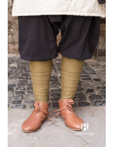 Pantalones medievales Kievan, negro 2