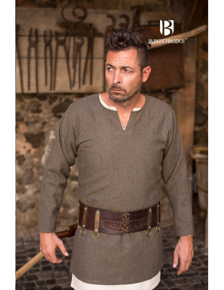 Kurze Tunika Tyr, Olivgrau