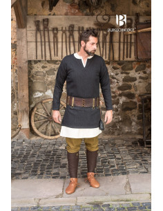 Tyr korte tuniek, zwartgrijs