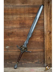 Espada LARP Caprine fantástica en látex para LARP, 100 cm.