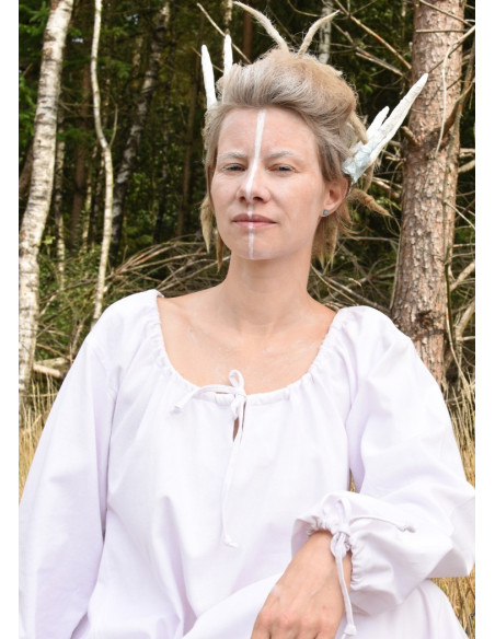 Camisón Vikingo Ana, blanco