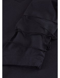 Middelalderbluse Aila, sort 2