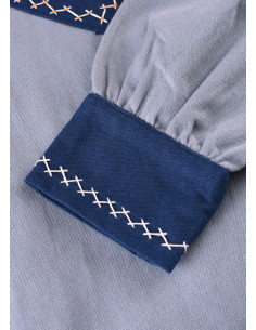 Vestido vikingo Jona, azul