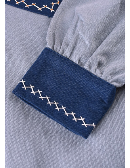 Vestido vikingo Jona, azul