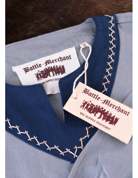 Vestido vikingo Jona, azul