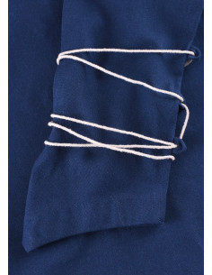 Blusa medieval Aila, azul 2