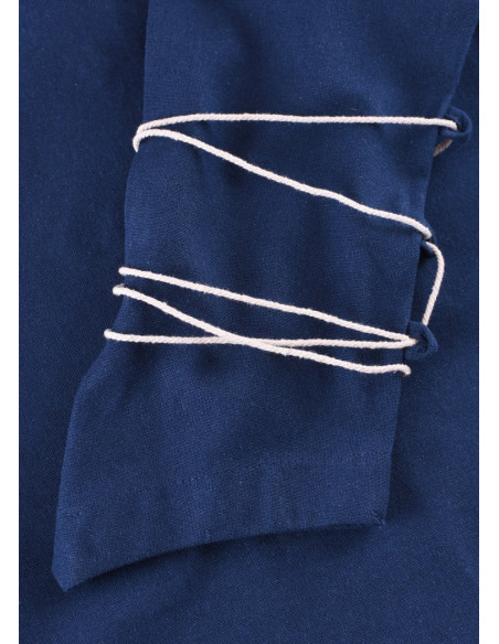 Aila Mittelalterbluse, blau