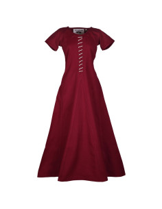 Vestido medieval manga corta, Ava