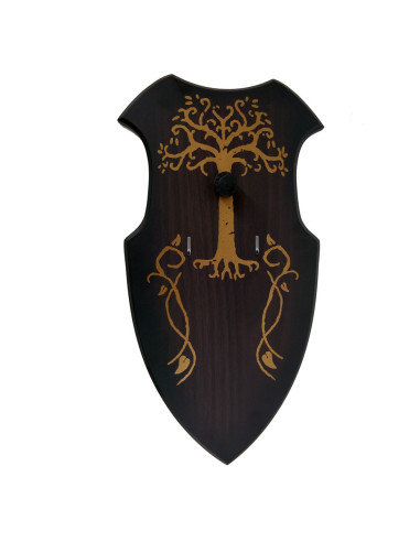 Tabla decorada para colgar espadas (22x42 cms.)