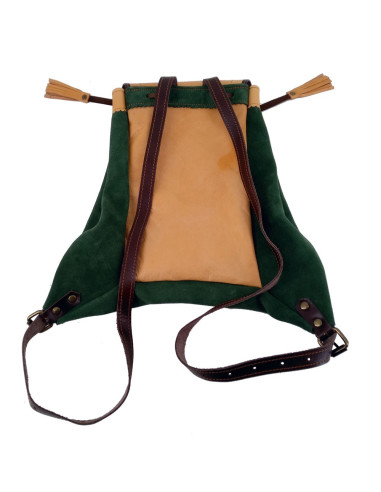 Mittelalterlicher Lederrucksack