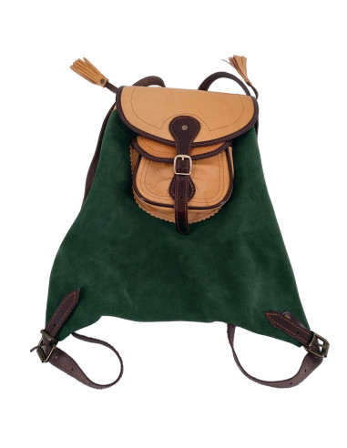 Mittelalterlicher Lederrucksack