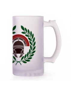 Roman Centurion bierpul, doorschijnend glas 2