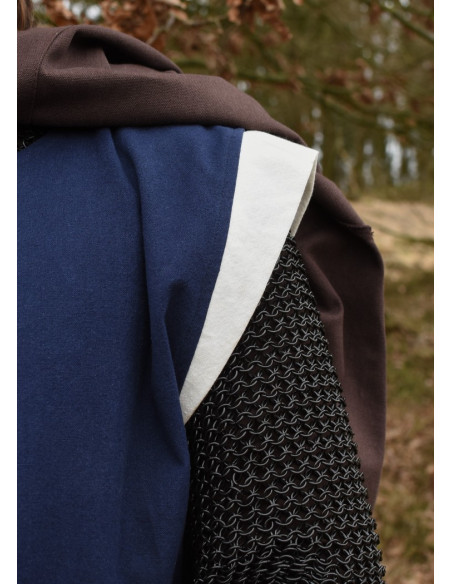 Eckhart middeleeuwse tuniek, blauw