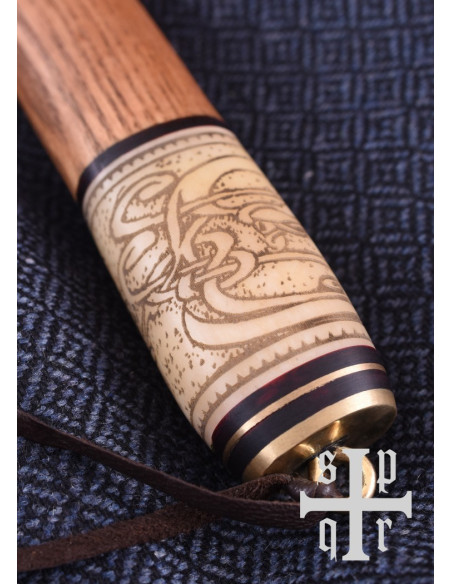 Cuchillo Vikingo, Acero de Damasco