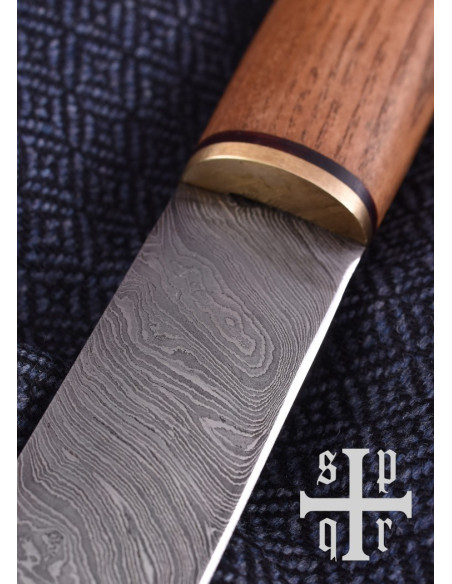 Vikingekniv, Damaskus stål