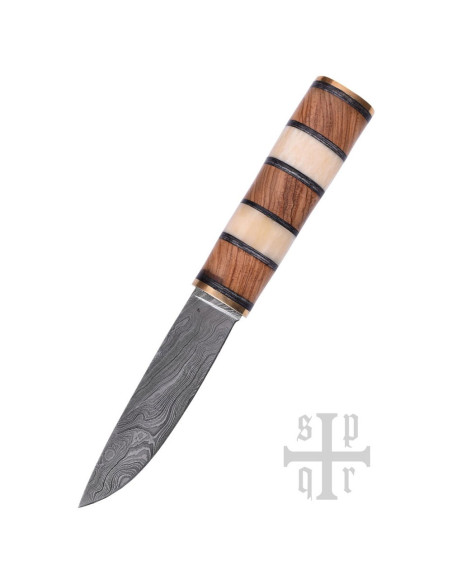 Viking Knife Seax, Damaskus stål