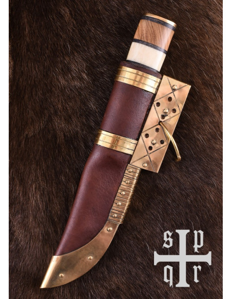 Vikingmes Seax, Damascus-staal