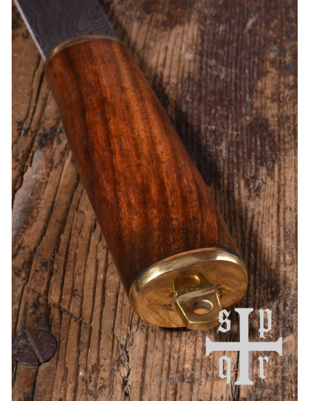 Viking Seax Damascene mes