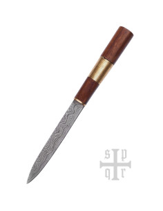 Cuchillo Seax Damasquino 2