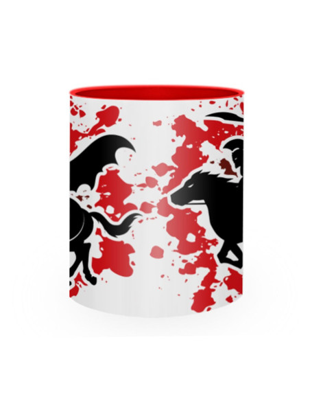 Taza de Cerámica Lucha Espartana